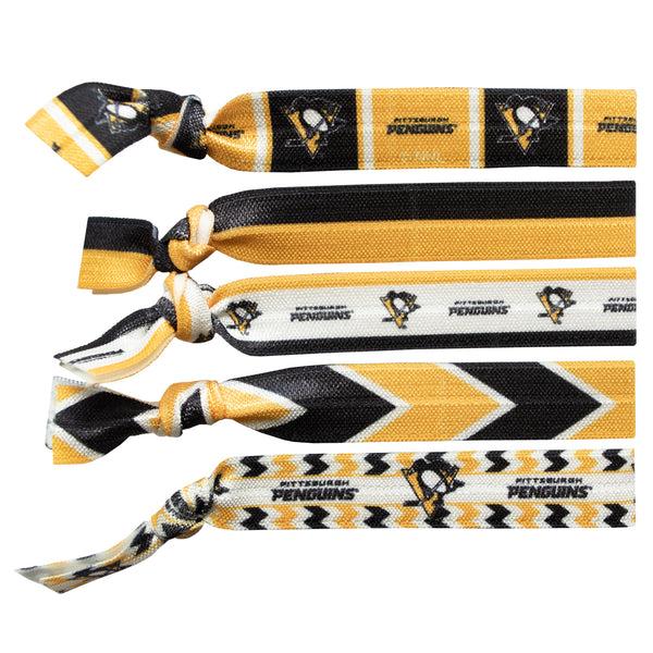 littlearth Pittsburgh Penguins Knotted Hair Tie