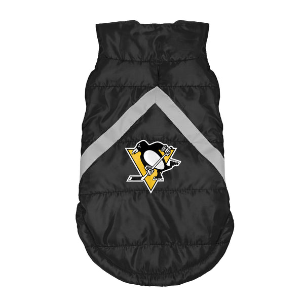 Littlearth Pittsburgh Penguins Pet Puffer Vest