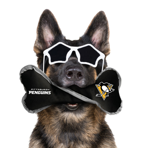 Littlearth Pittsburgh Penguins Pet Tug Bone