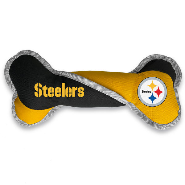 littlearth Pittsburgh Steelers Pet Tug Bone