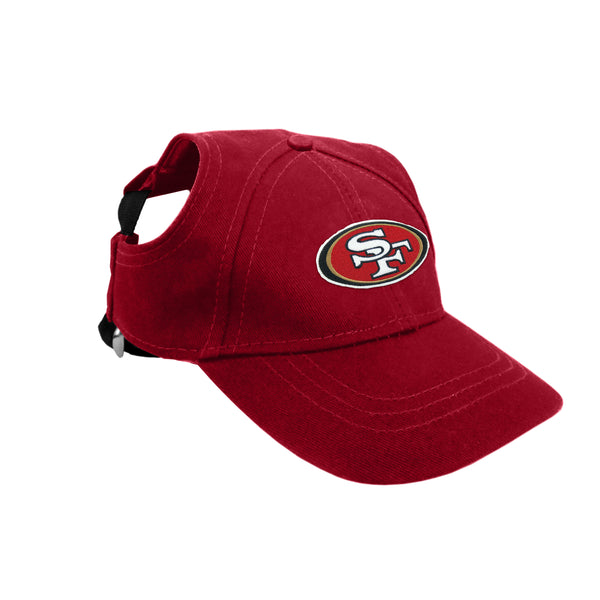 littlearth San Francisco 49ers Pet Baseball Hat