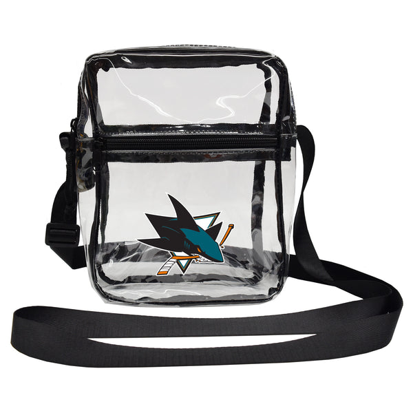 littlearth San Jose Sharks Clear Sideline Purse