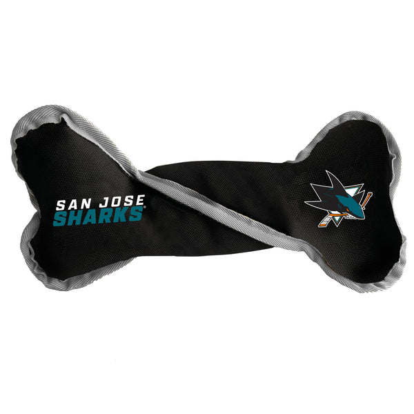 littlearth San Jose Sharks Pet Tug Bone
