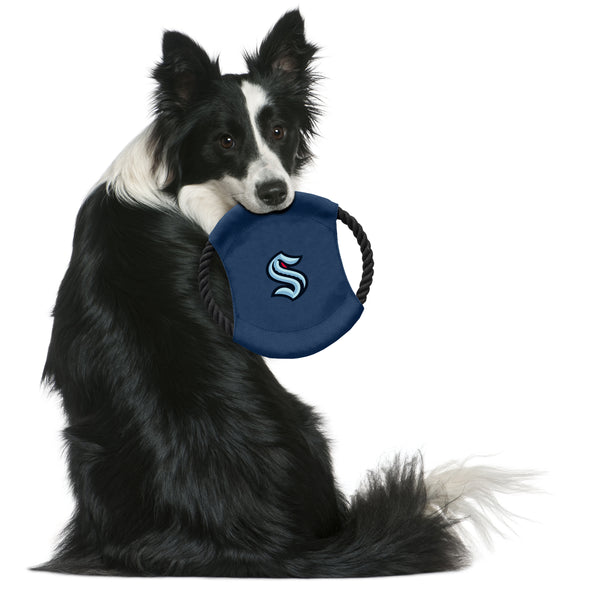 Littlearth Seattle Kraken Team Flying Disc Pet Toy