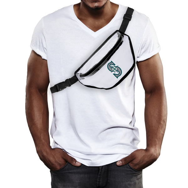 Littlearth Seattle Mariners Clear Fanny Pack
