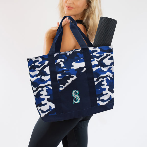 Littlearth Seattle Mariners Super-Duty Camo Tote