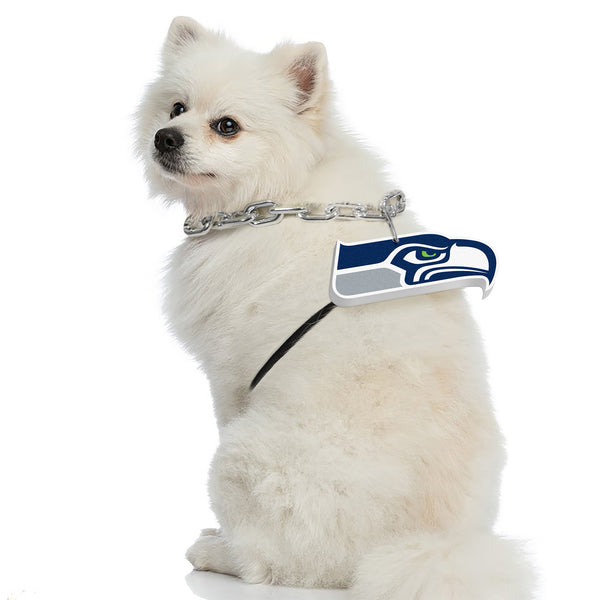 Littlearth Seattle Seahawks Pet Fan Chain