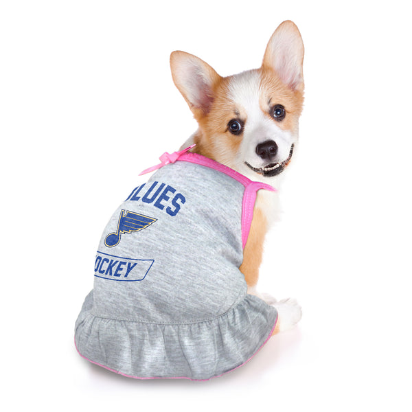 Littlearth St. Louis Blues Pet Dress Grey Type