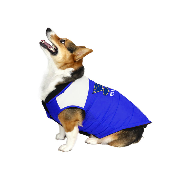 Littlearth St. Louis Blues Pet Parka Puff Vest