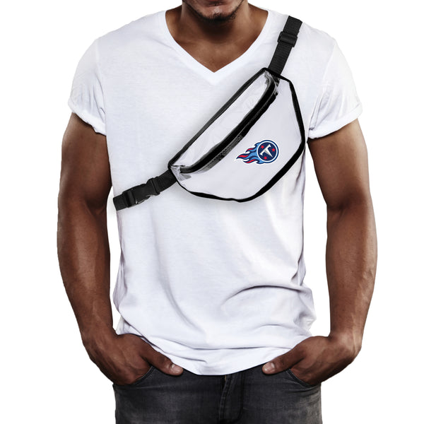 Littlearth Tennessee Titans Clear Fanny Pack
