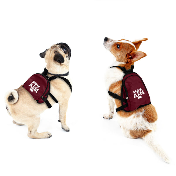 Littlearth Texas A & M University Pet Mini Backpack