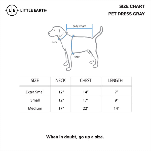 Littlearth Toronto Maple Leafs Pet Dress Grey Type
