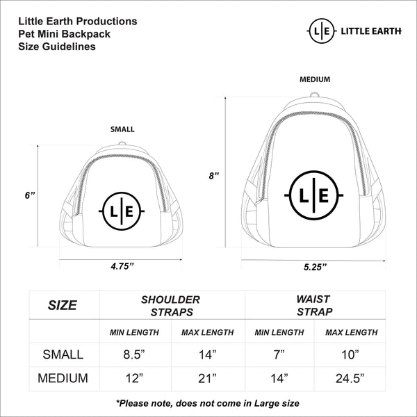 Littlearth Toronto Maple Leafs Pet Mini Backpack