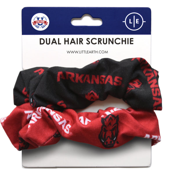 littlearth University of Arkansas Dual Hair Twist