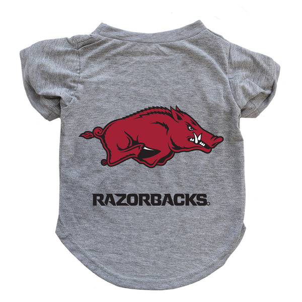 littlearth University of Arkansas Pet T-Shirt