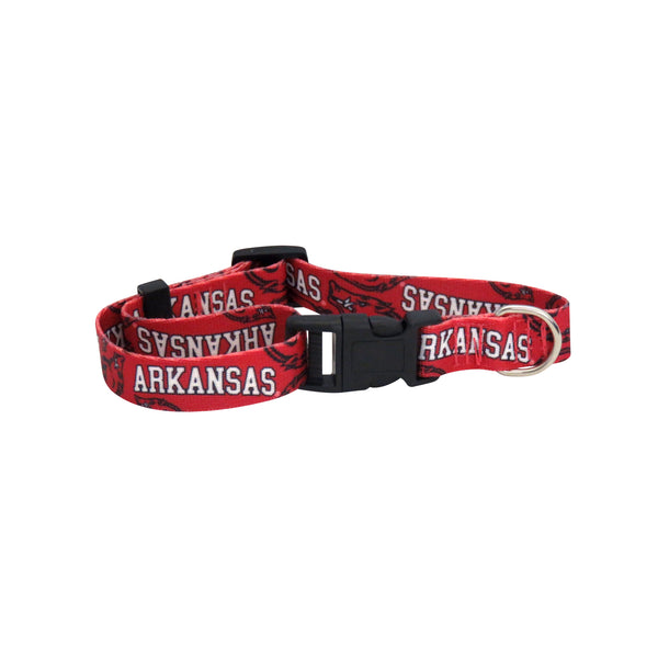 littlearth University of Arkansas Pet Team Collar