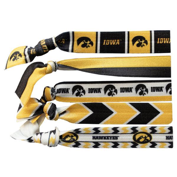 littlearth University of Iowa Knotted Hair Tie