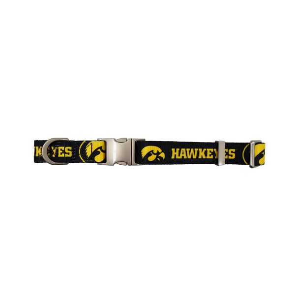 littlearth University of Iowa Premium Pet Collar