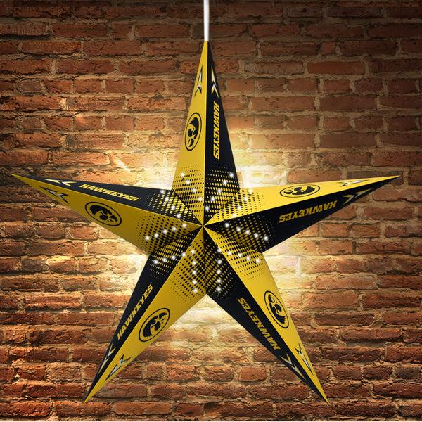 littlearth University of Iowa Star Lantern