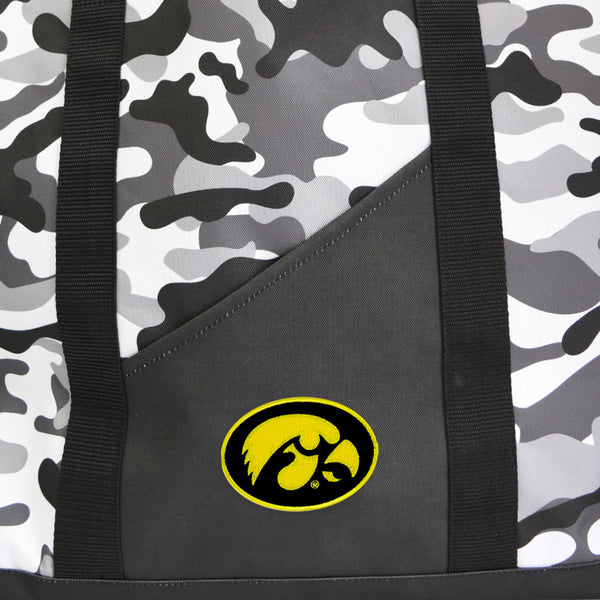 Littlearth University Of Iowa Super-Duty Camo Tote