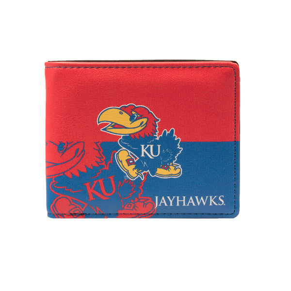 littlearth University of Kansas Bi-Fold Wallet