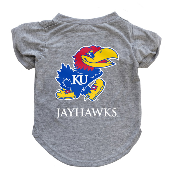 littlearth University of Kansas Pet T-Shirt