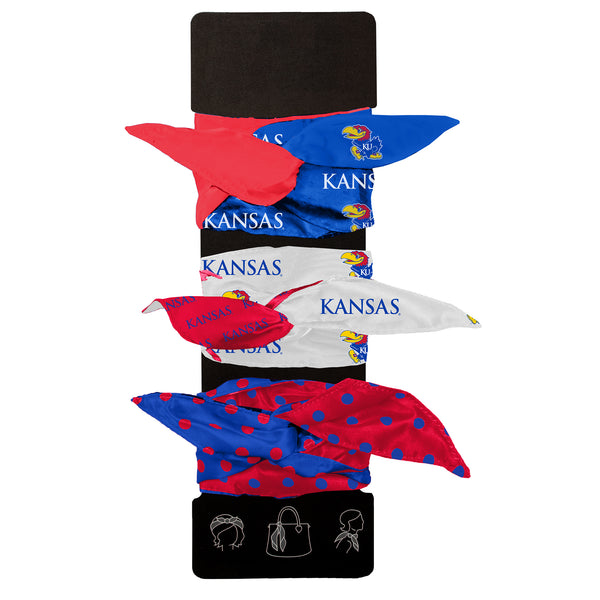 littlearth University of Kansas Wired Hair Tie