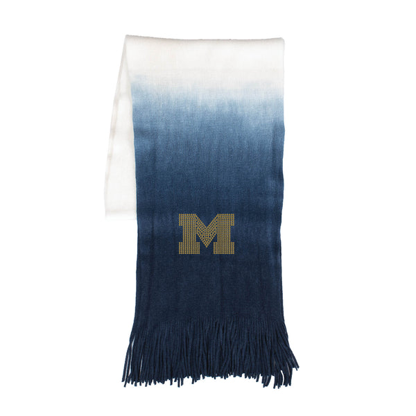 littlearth University of Michigan Dip Dye Scarf