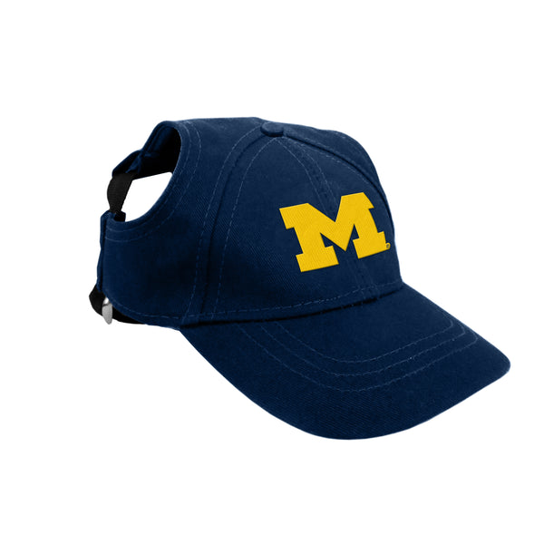 littlearth University of Michigan Pet Baseball Hat