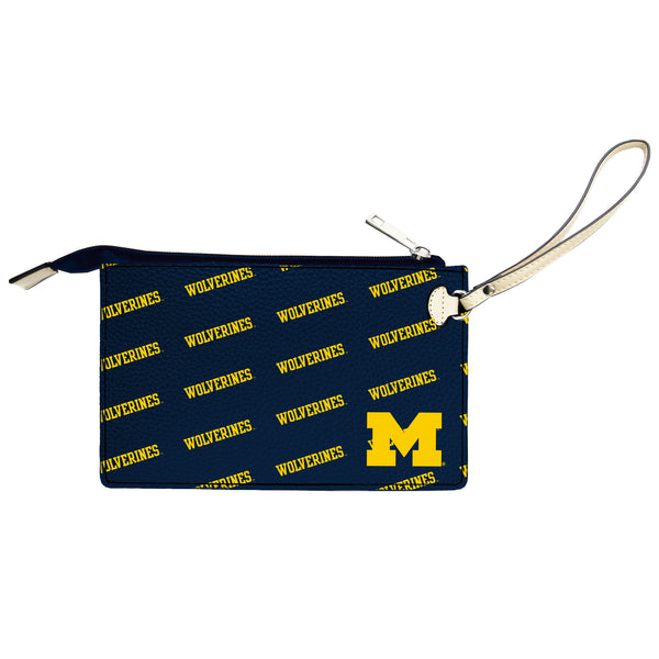 littlearth University of Michigan Victory Wristlet