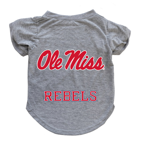 littlearth University of Mississippi Pet T-Shirt