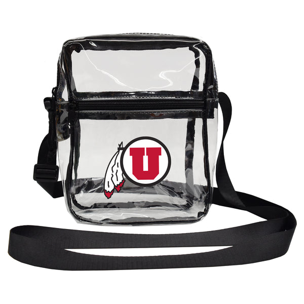 littlearth University of Utah Clear Sideline Purse