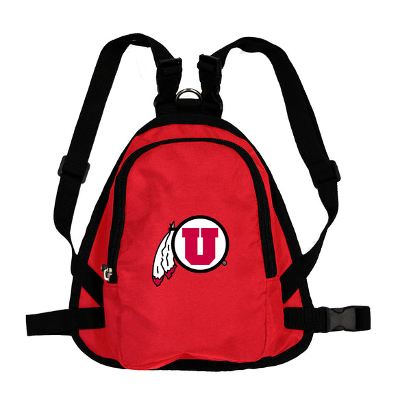 Littlearth University Of Utah Pet Mini Backpack