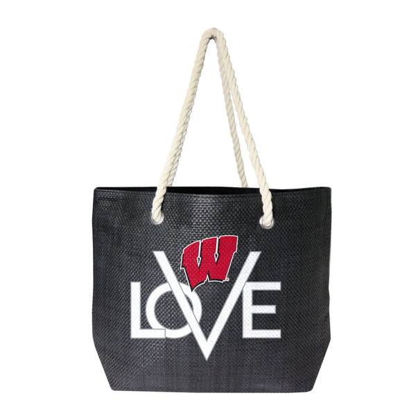 littlearth University of Wisconsin Love Tote