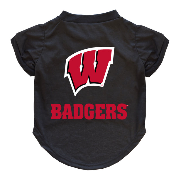 littlearth University of Wisconsin Pet T-Shirt