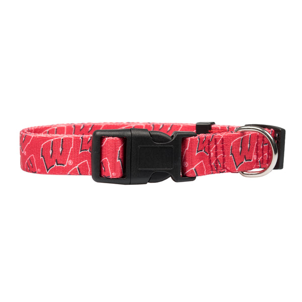 littlearth University of Wisconsin Pet Team Collar