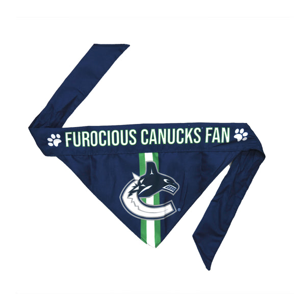 littlearth Vancouver Canucks Pet Bandana
