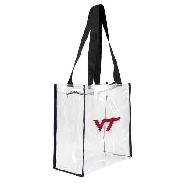 littlearth Virginia Tech Clear Square Stadium Tote