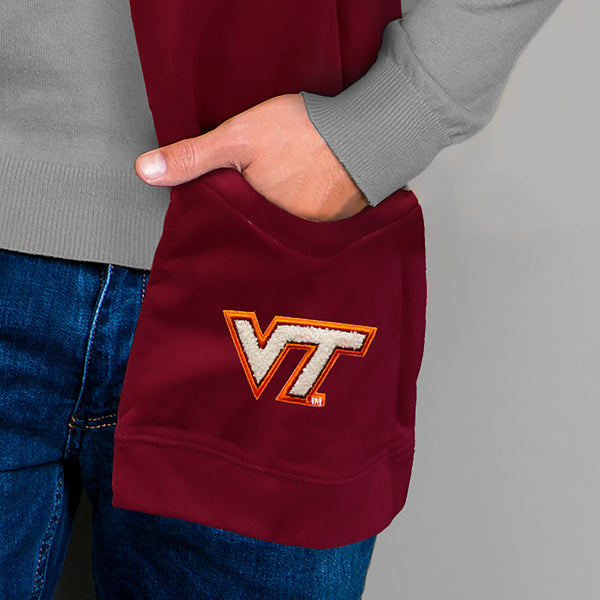 Littlearth Virginia Tech Jimmy Bean 4 In 1 Scarf