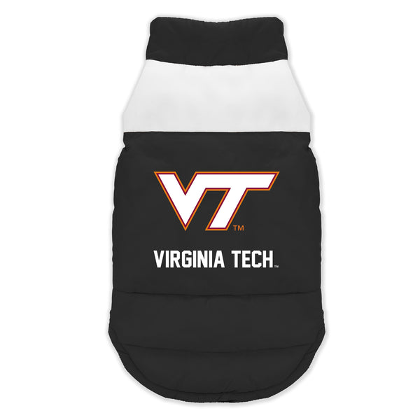 littlearth Virginia Tech Pet Parka Puff Vest