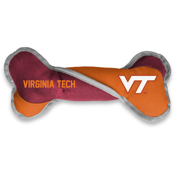 littlearth Virginia Tech Pet Tug Bone