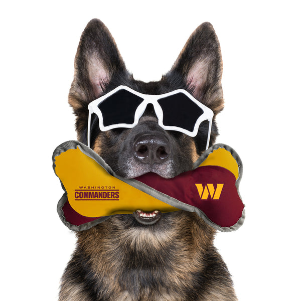 Littlearth Washington Commanders Pet Tug Bone
