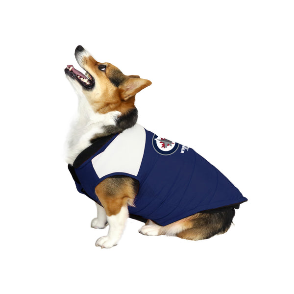 Littlearth Winnipeg Jets Pet Parka Puff Vest