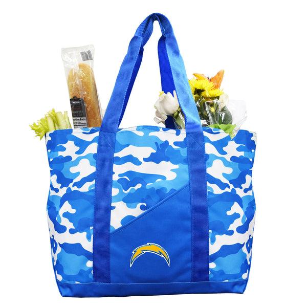 Littlearth Los Angeles Chargers Super-Duty Camo Tote