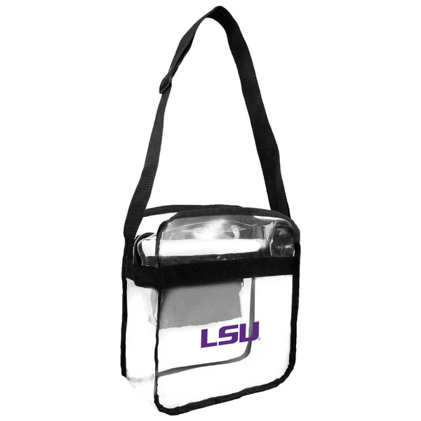 littlearth Louisiana State University Clear Carryall Crossbody