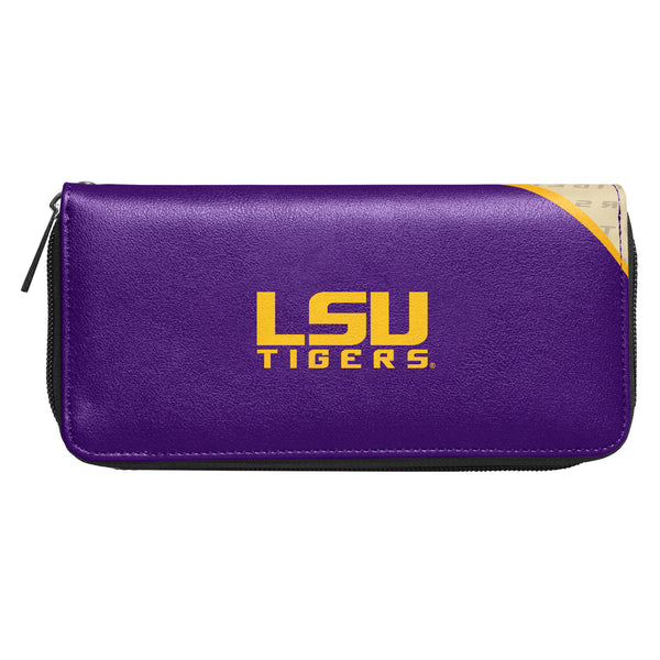 Littlearth Louisiana State University Curve Zip Organizer Wallet