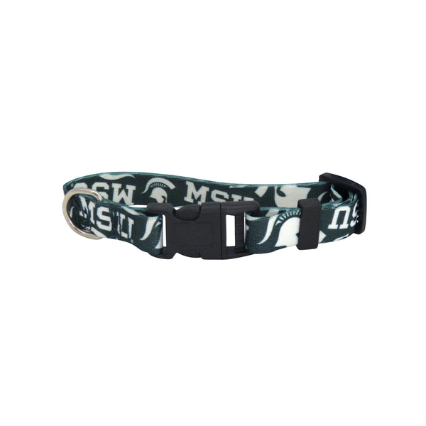 littlearth Michigan State University Pet Team Collar