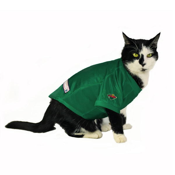 Littlearth Minnesota Wild Custom Pet Stretch Jersey