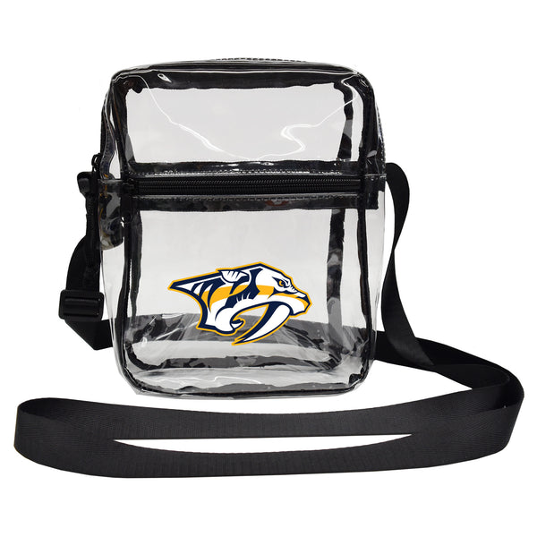 littlearth Nashville Predators Clear Sideline Purse