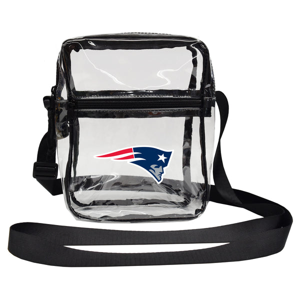 littlearth New England Patriots Clear Sideline Purse